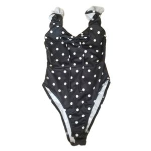 NWT Nasty Gal Polka Dot One Piece Swimsuit